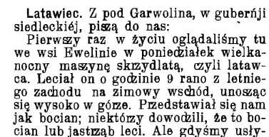 fot. Gazeta świąteczna z 1913 roku