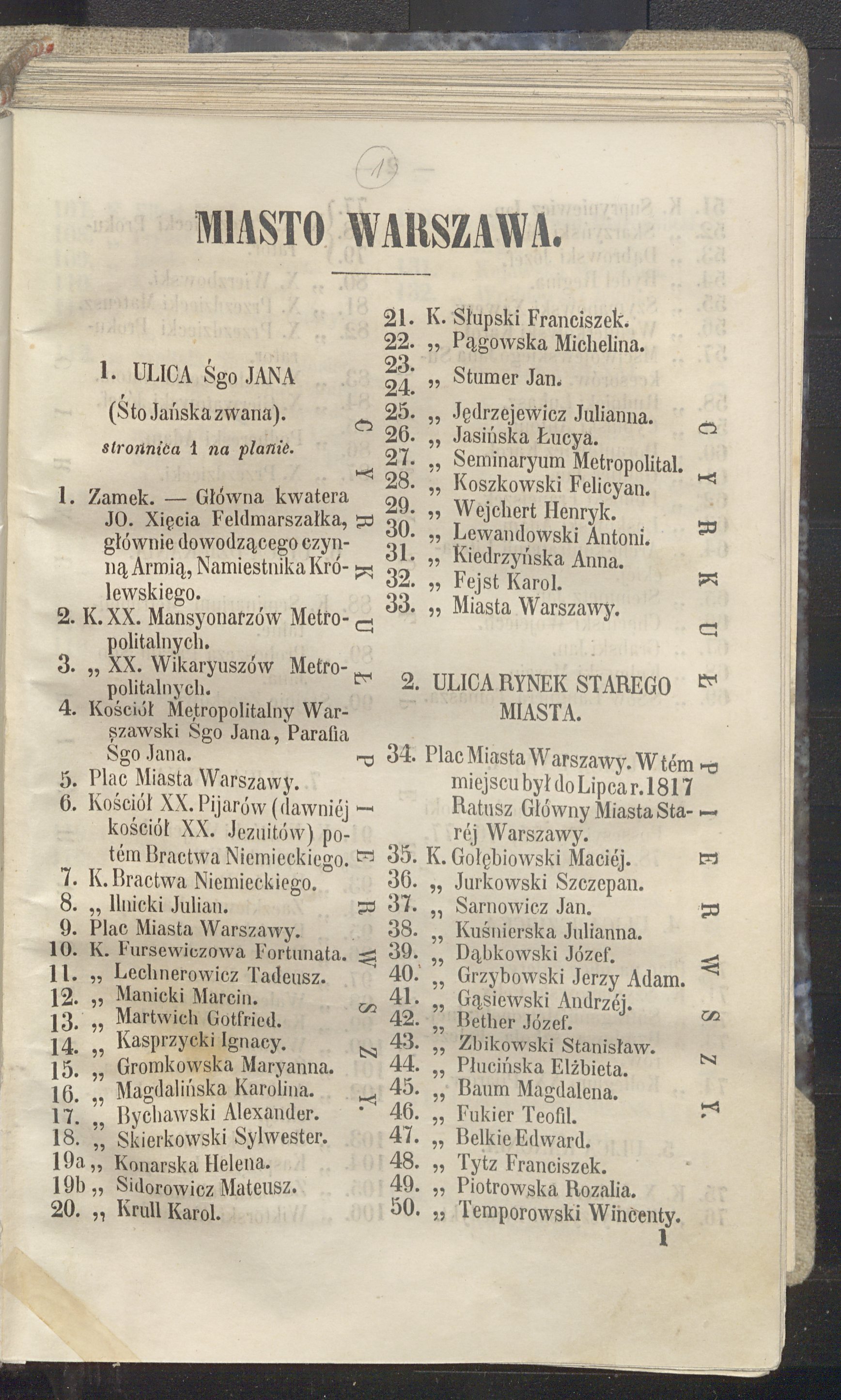 genealogia w Warszawie